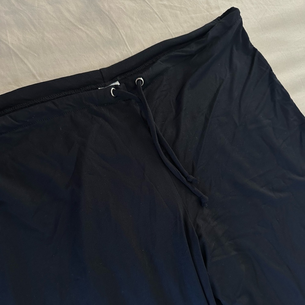 Calvin Klein Swimwear Low Rise Black Pants Cover up, Size S - Picture 4 of 6
